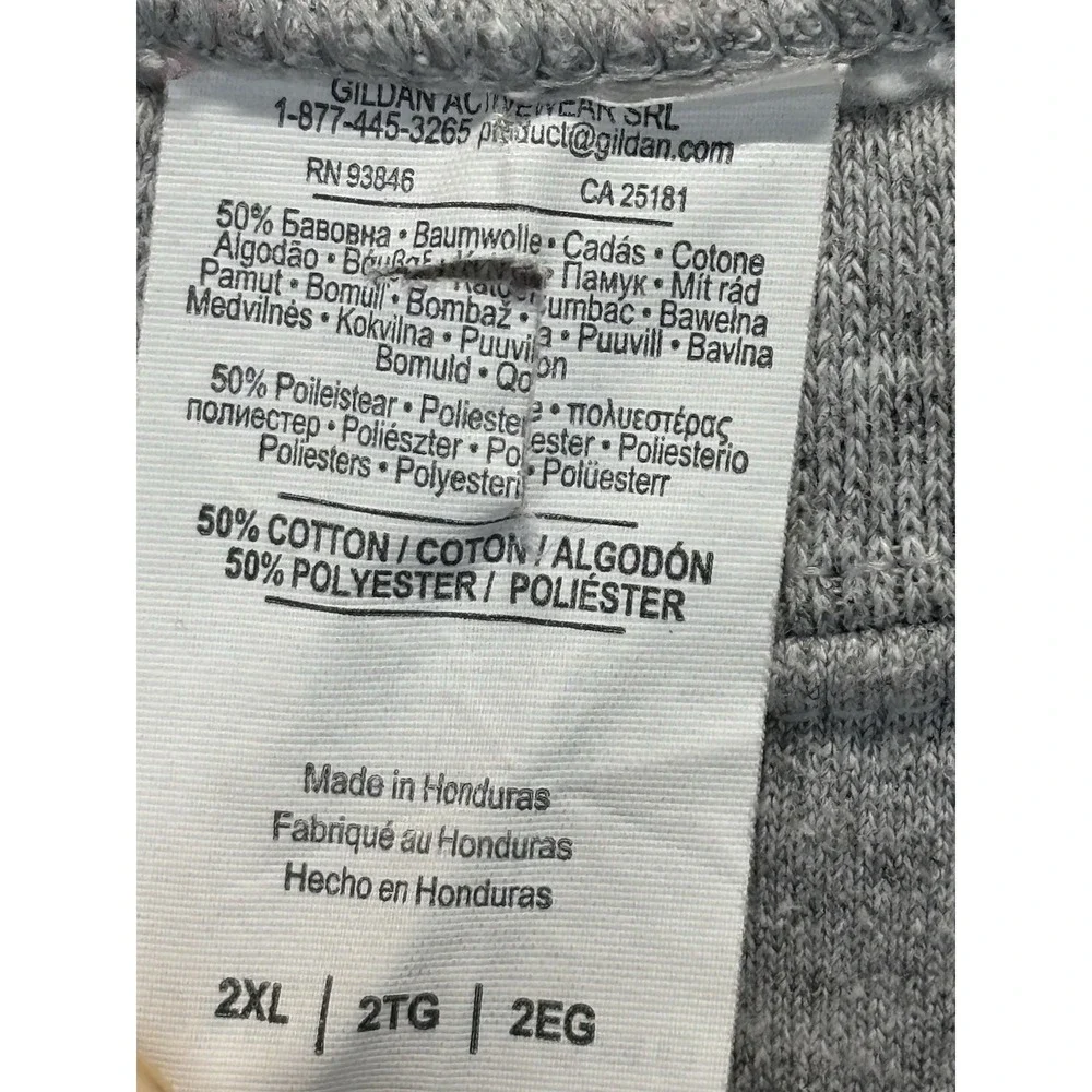 University Of Georgia UGA Bulldogs Sweatshirt Sz XXL 2XL Grey Unisex Graphic